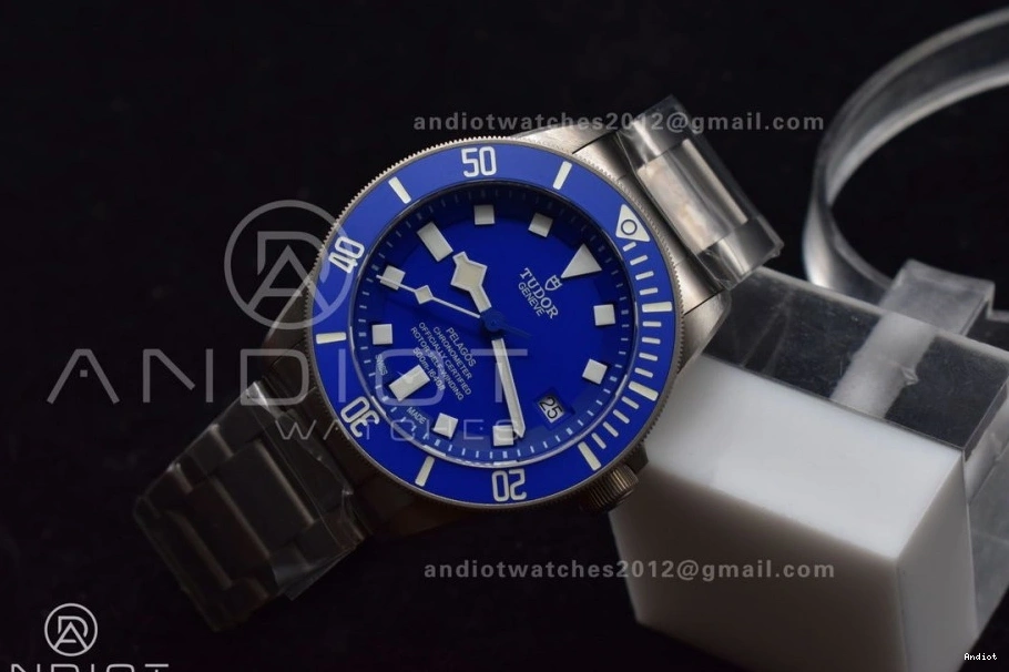 Pelagos Blue 1:1 Edition Bracelet on XF Titanium V5 A2824 Best 0311